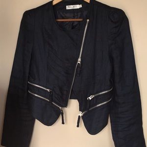 Black blazer.
